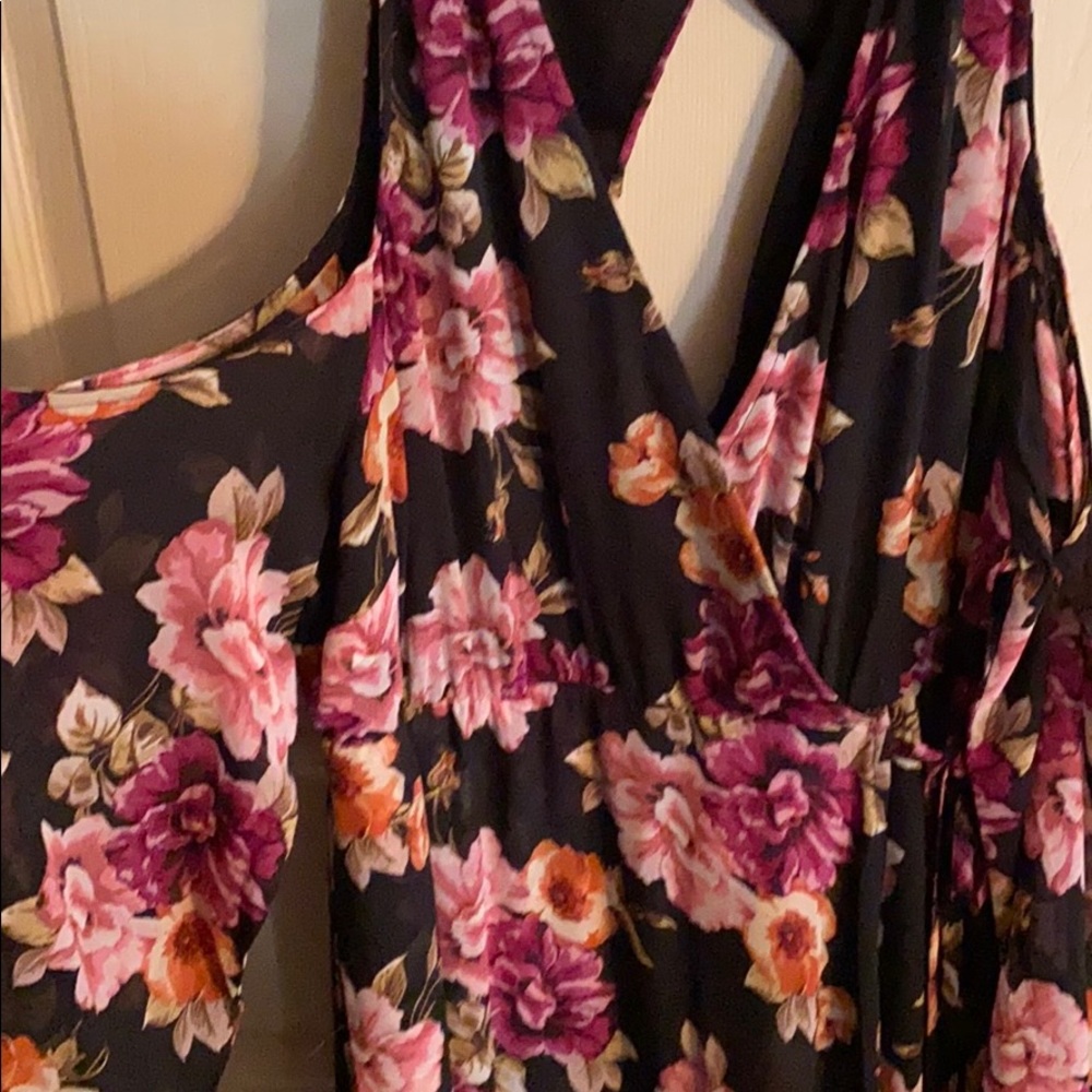 Cold Shoulder Maxi Dress